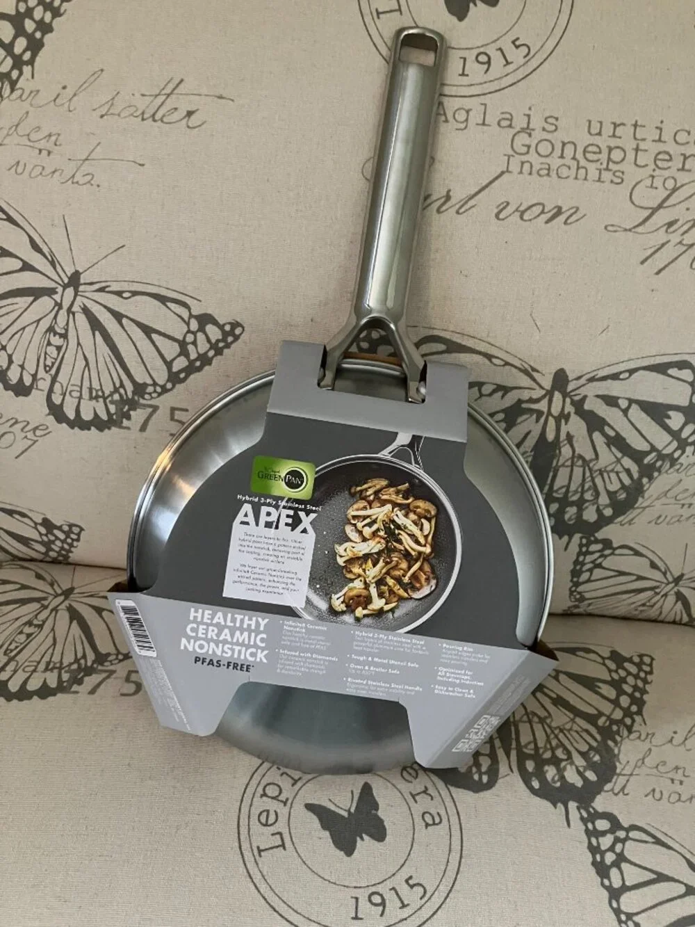 VERY HIGHLY RATED-!!!  Apex Hybrid Non-Stick Frypan